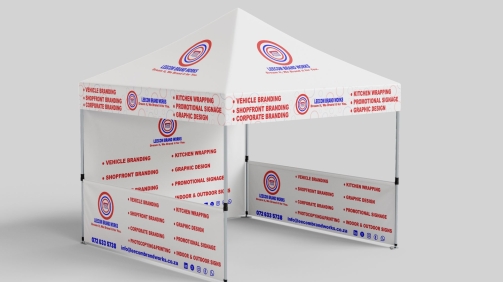branded gazebo tent